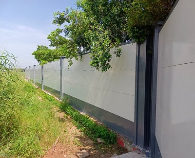 施工圍擋迎美麗變身，展現城市文明端口