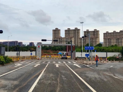 旭東圍擋，為坪山生物醫藥產業加速器園區項目工程護航，助力粵港澳大灣區基建